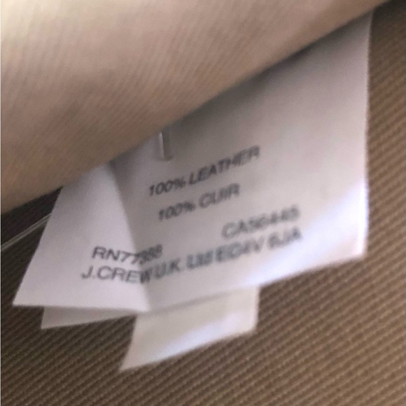 J CREW Leopard Print Animal Hair & Black Leather Tassel Zippered Clutch Purse - Picture 8 of 8